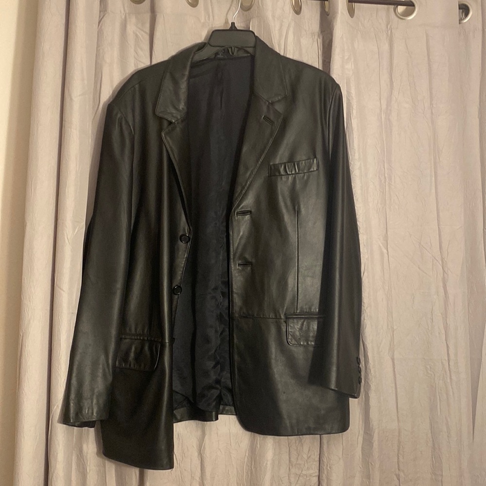 Men’s leather jacket